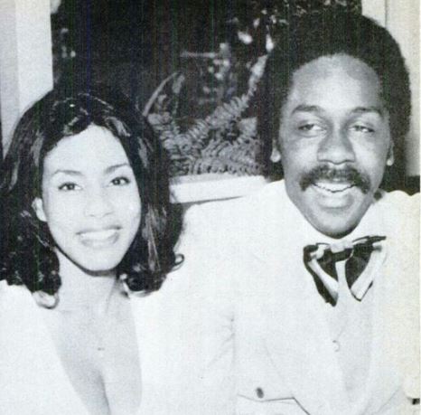 Cicely Johnston with her husband Demond Wilson in the early days